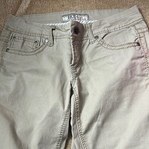 BKE Casuals Mollie Skinny khaki pants; Size 27